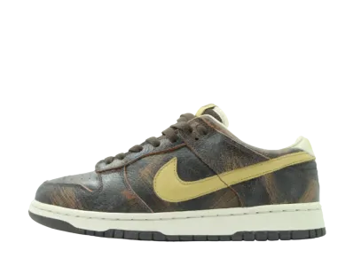 Nike Dunk Low PRM "Baroque Brown/Jersey Gold/Net"