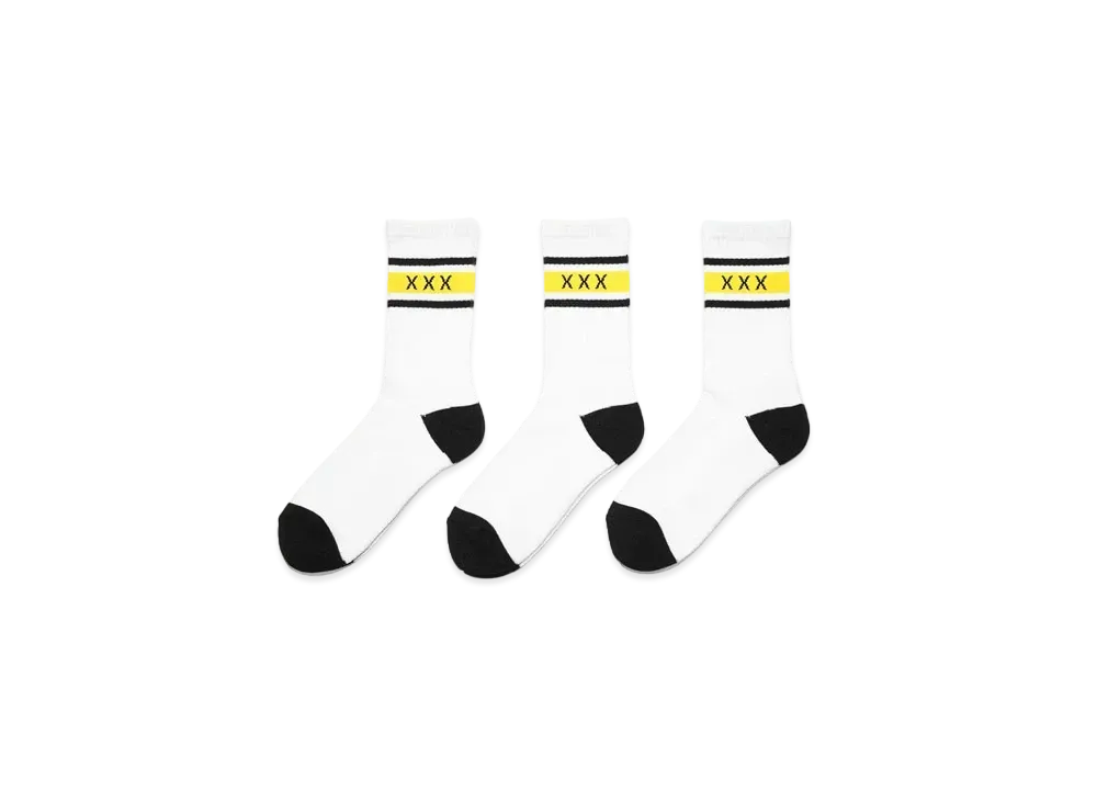 GOD SELECTION XXX Osaka Store Exclusive Socks "White"