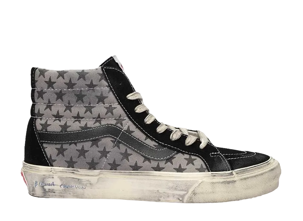 Bianca Chandon × Vault by Vans Sk8-Hi Reissue VLT LX "Black/Gray"
