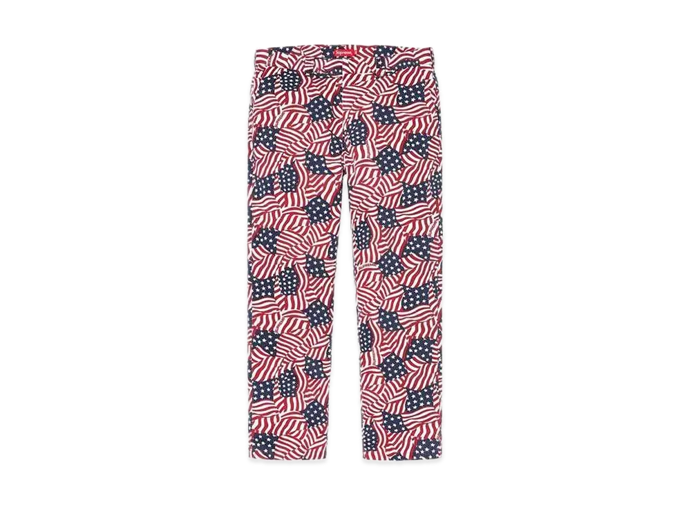 Supreme Work Pant "Flags"