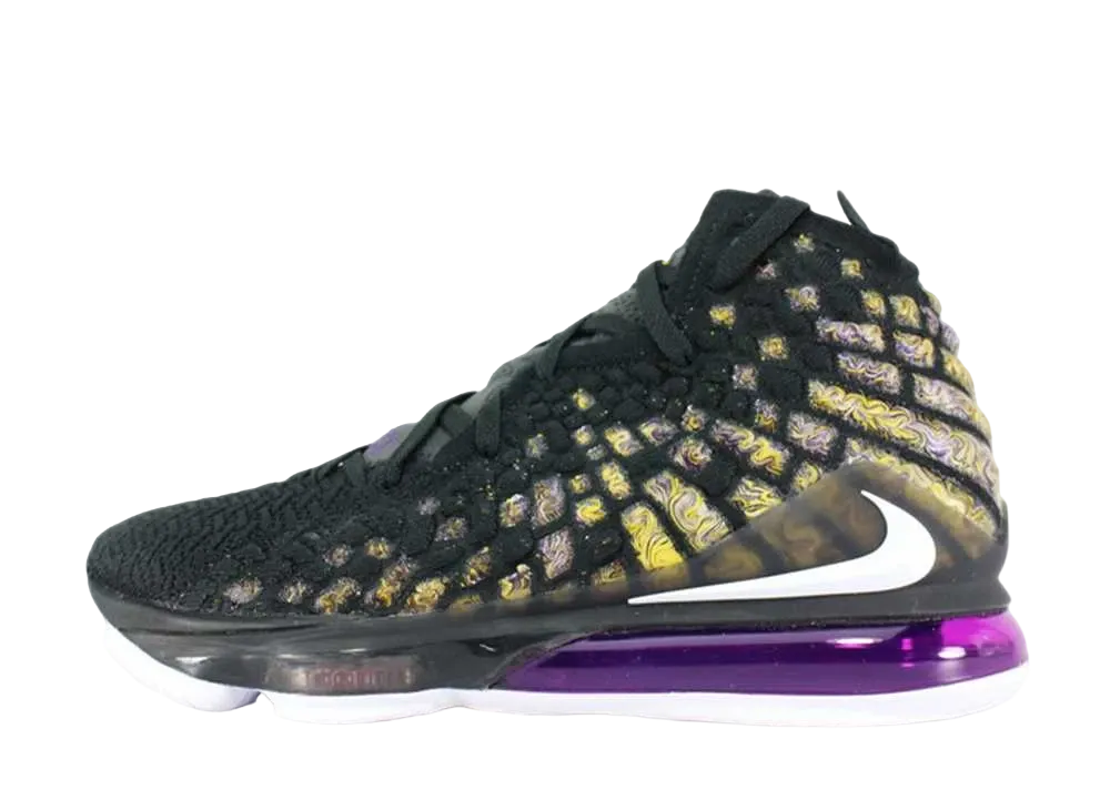 Nike Lebron 17 "Black/White-Eggplant-Amarillo"