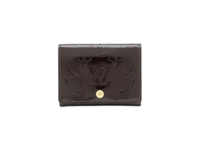 Louis Vuitton Enveloppe Carte de Visite Monogram Vernis "Amarant"