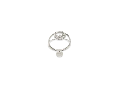 FENDI F Is Fendi Ring "Silver"
