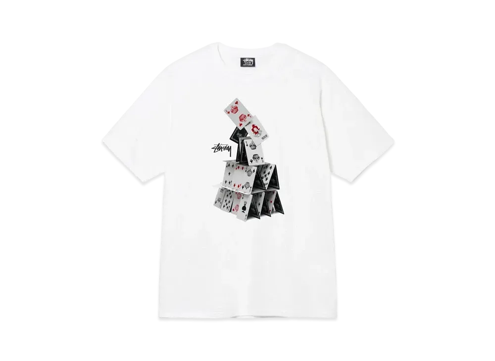 ステューシー ハウス オブ カーヅ Tシャツ "ホワイト"