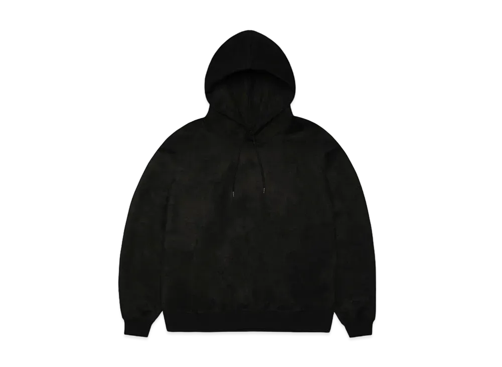 Iroquois TECH KNIT SUEDE HOODIE "BLK"