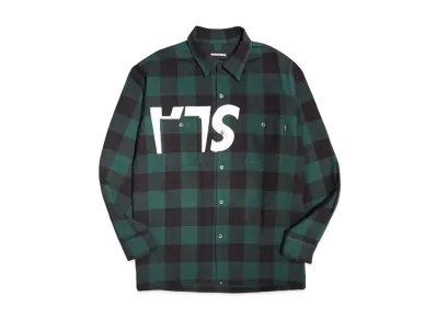 WIND AND SEA x GOD SELECTION XXX Flannel Shirt "Green"
