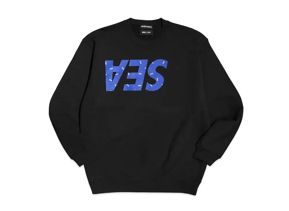 WIND AND SEA x GOD SELECTION XXX Sweat "Black"