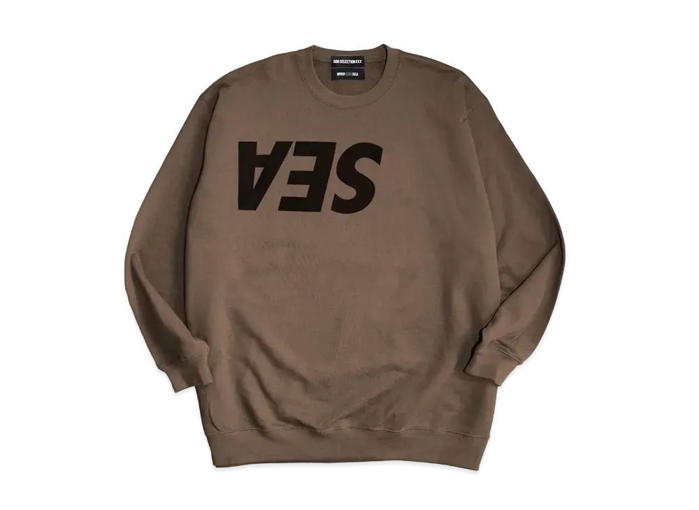 WIND AND SEA x GOD SELECTION XXX Sweat "Brown"
