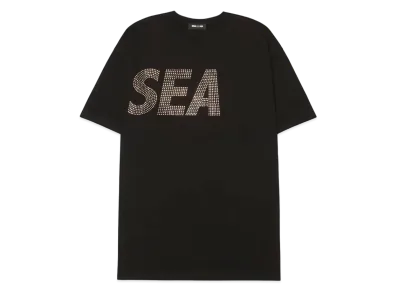 WIND AND SEA SEA (RHINE STONE) S/S T-SHIRT "Black"