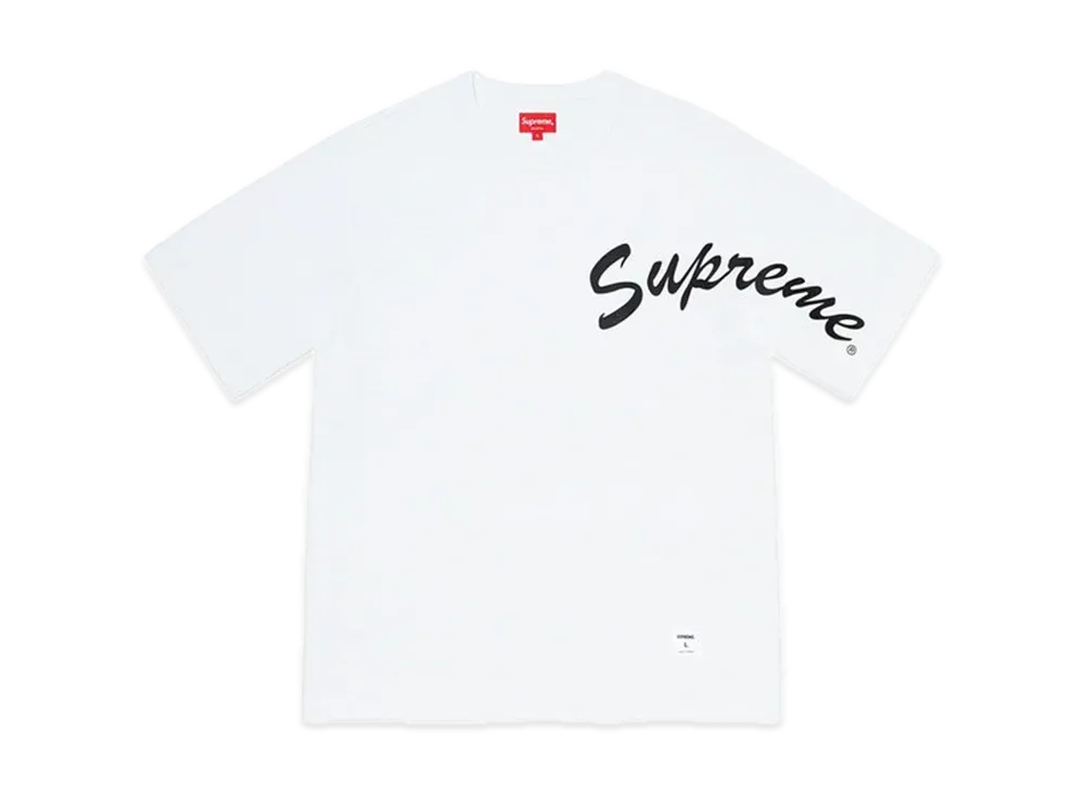 Supreme Shoulder Arc S/S Top "White"