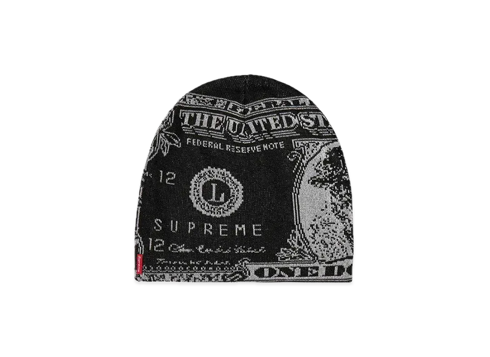 Supreme Dollar Beanie "Black"