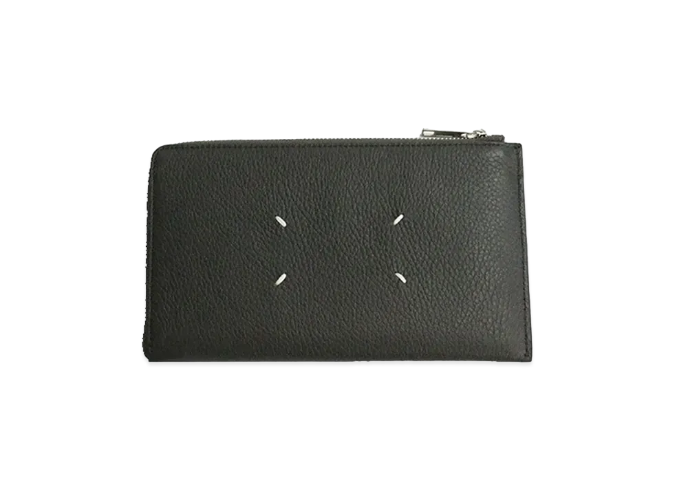 Maison Margiela Large Leather Wallet "Gray"
