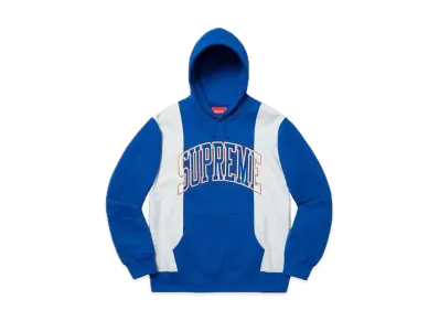 Supreme Paneled Arc Hooded Sweatshirt "Royal"