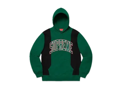 Supreme Paneled Arc Hooded Sweatshirt "Dark Green"