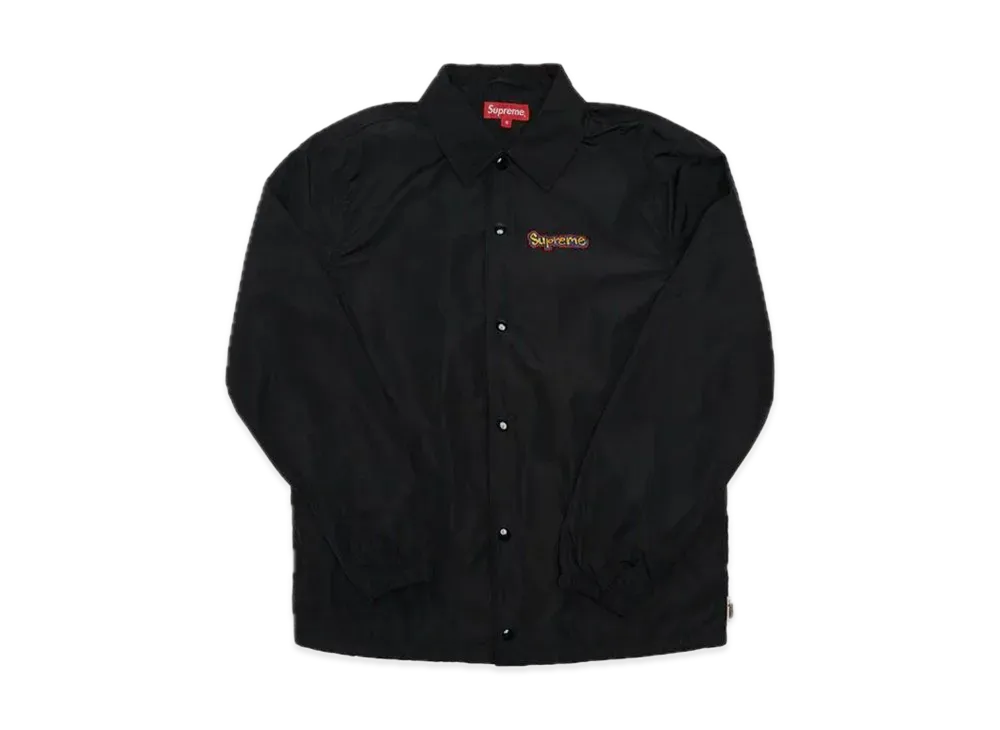 Supreme Gonz Logo Coaches Jacket "Black"