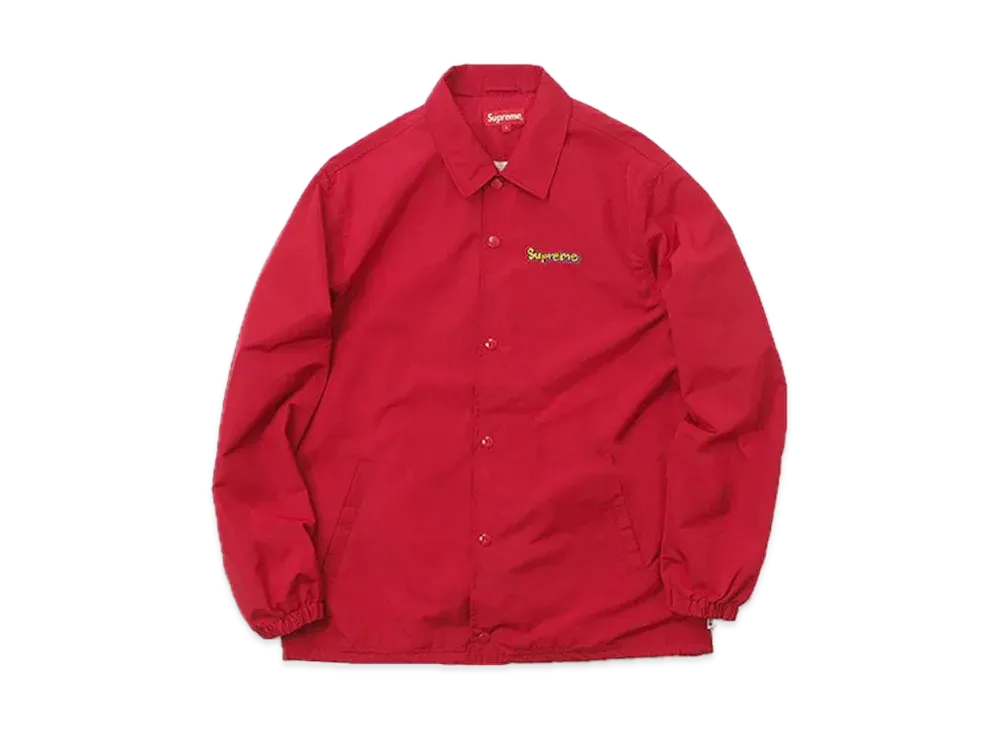 Supreme Gonz Logo Coaches Jacket "Red"