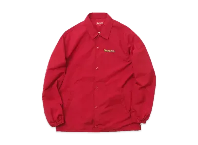 Supreme Gonz Logo Coaches Jacket "Red"