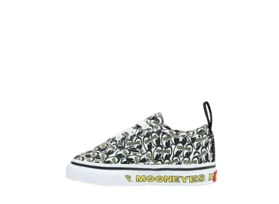 ムーンアイズ × バンズ キッズ オーセンティック エラスティックレース "ホワイト/ブラック"(キッズ)