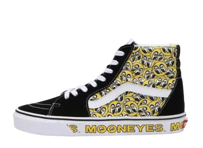 Mooneyes × Vans SK8-HI "Black/Yellow"