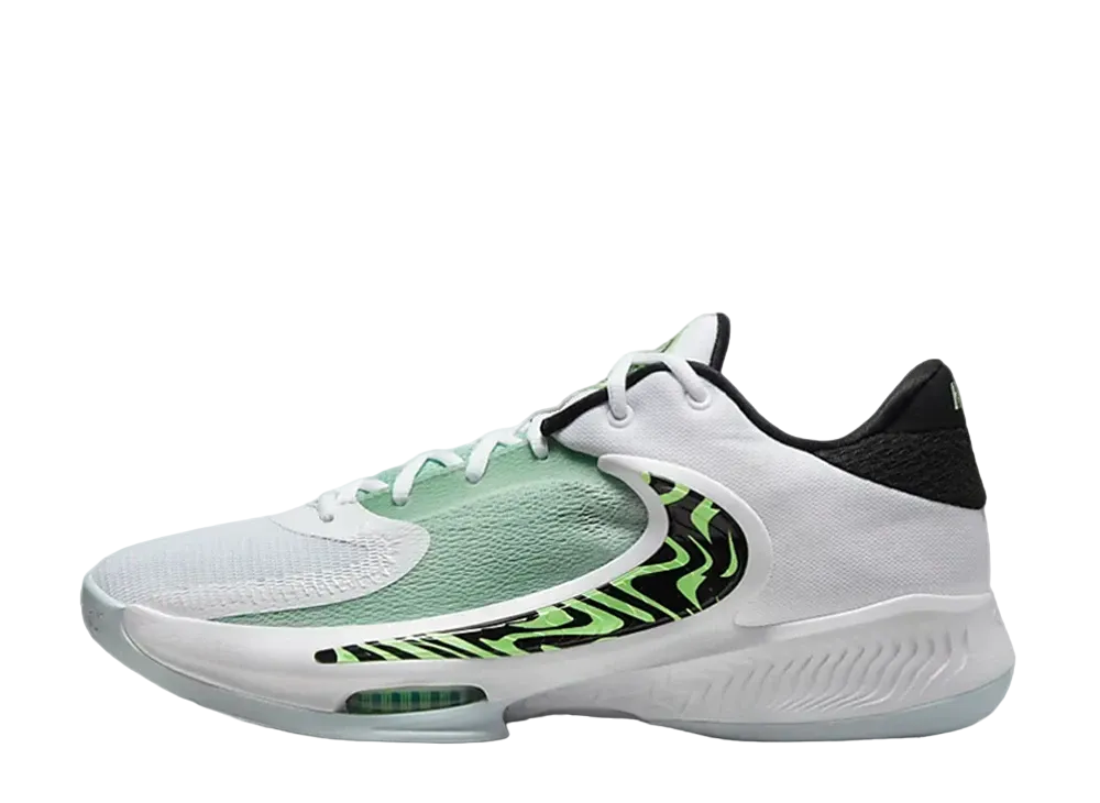 Nike Zoom Freak 4 "White/Black/Barely Volt"
