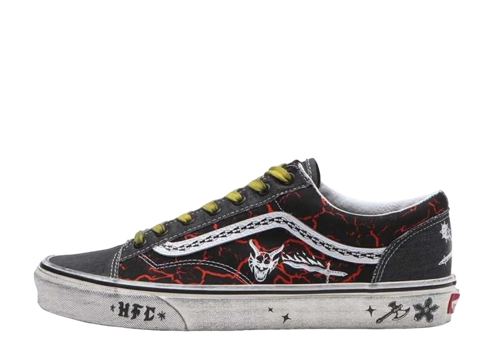 Stranger Things × Vans Style 36 "Stranger Black"