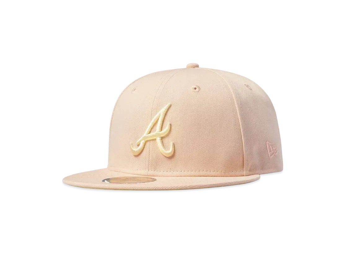 NEW ERA State Fruit 59FIFTY Atlanta Braves "Beige"
