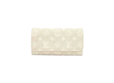 Louis Vuitton Monogram Mini Lin Multicles 4 Key Holder "Dunne"