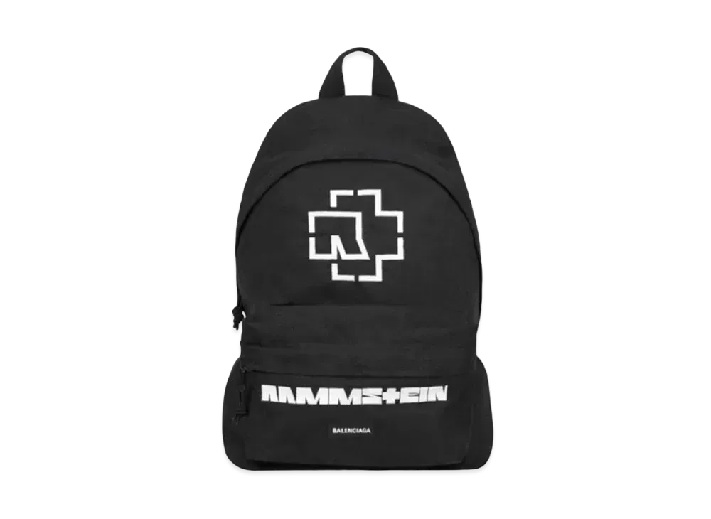 BALENCIAGA Rammstein Explorer XXL Nylon Backpack "Black"