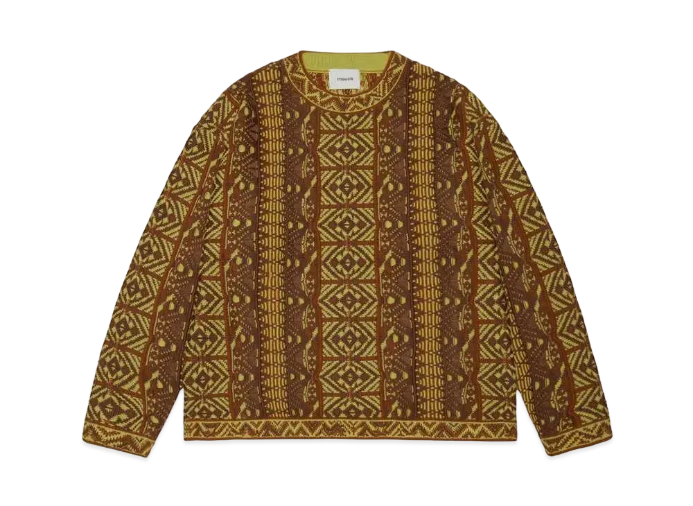 Iroquois 7GG COOGI TUCK KNIT "BRN"