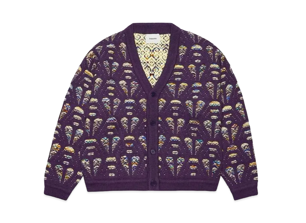 Iroquois OPEN WORK MIX KNIT CD "PPL"