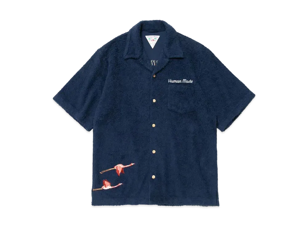 HUMAN MADE PILE SHIRT "Navy"
