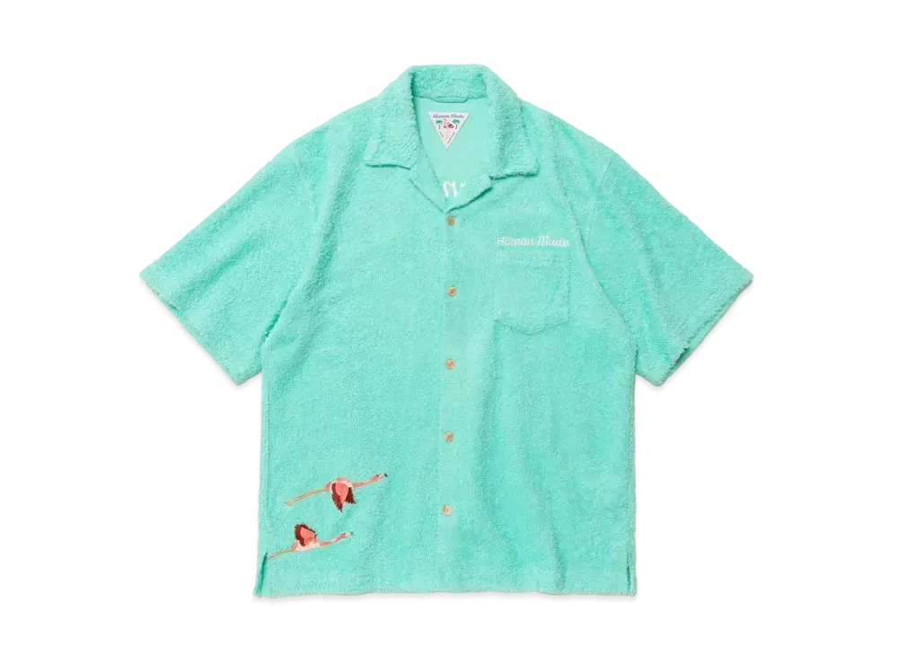 HUMAN MADE PILE SHIRT "Green"