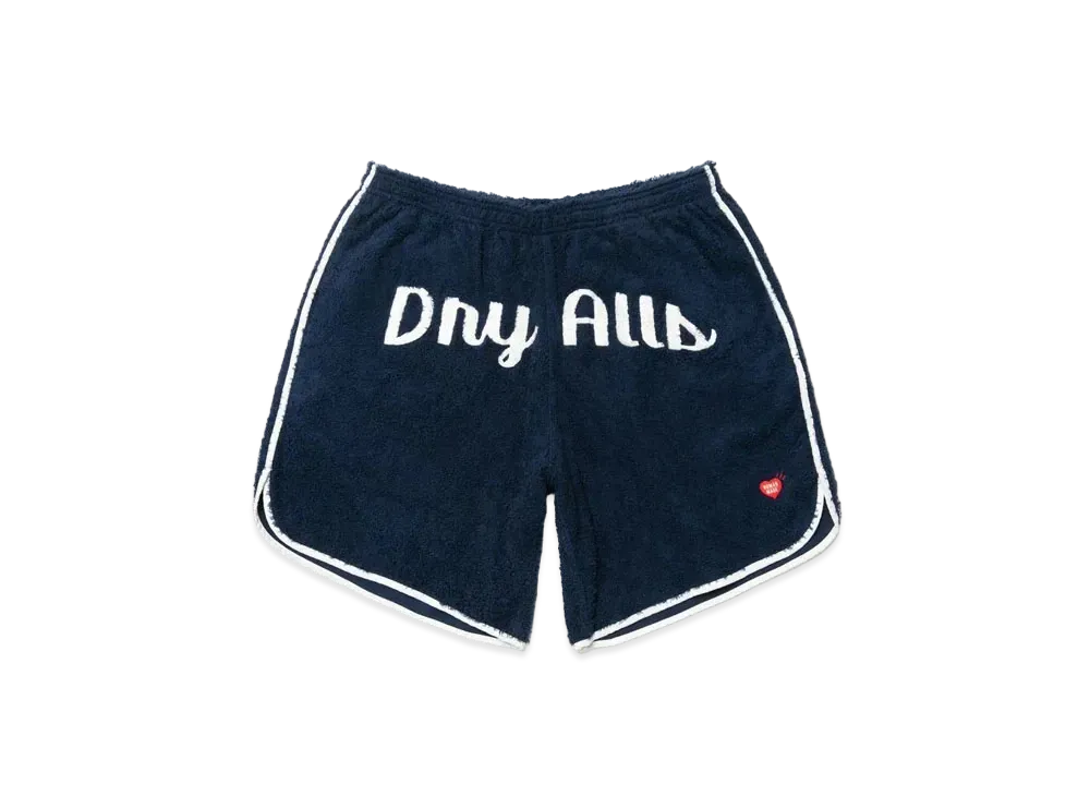 HUMAN MADE PILE SHORTS "Navy"