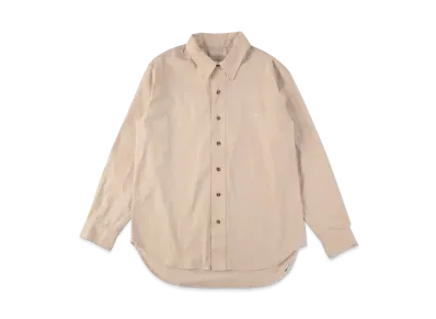 WIND AND SEA WDS Regular Collar Shirt "Beige"