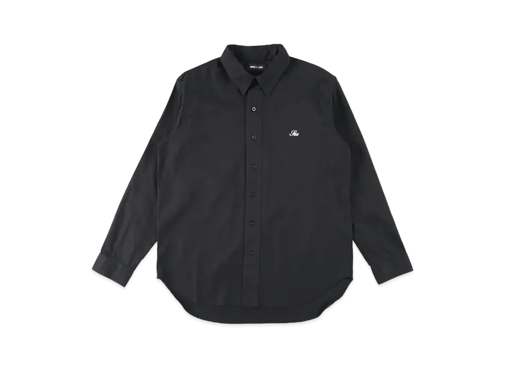 WIND AND SEA WDS Regular Collar Shirt "Black"