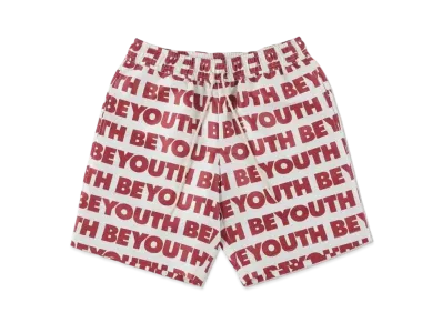 WIND AND SEA BE YOUTH (Pattern) Shorts "Beige"
