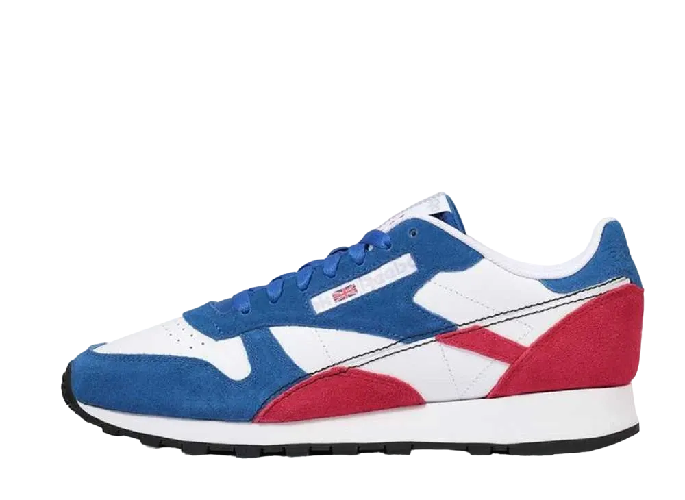 リーボック クラシックレザー "ベクター ブルー/ベクター レッド/フットウェア ホワイト"