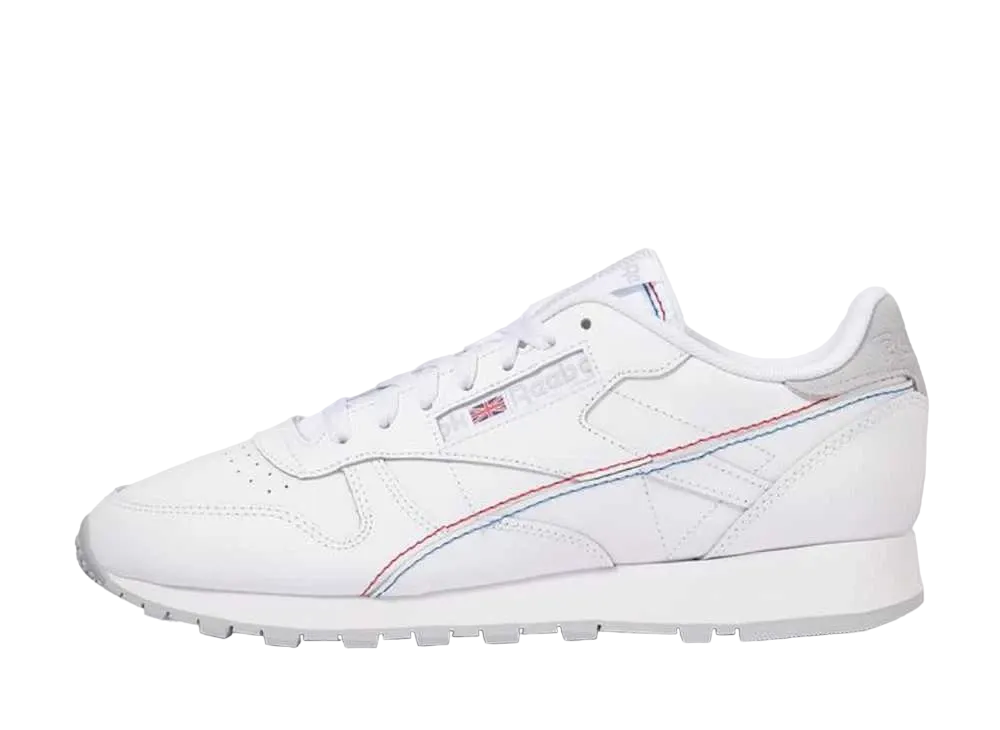 リーボック クラシックレザー "フットウェア ホワイト/フットウェア ホワイト/ベクター ブルー"