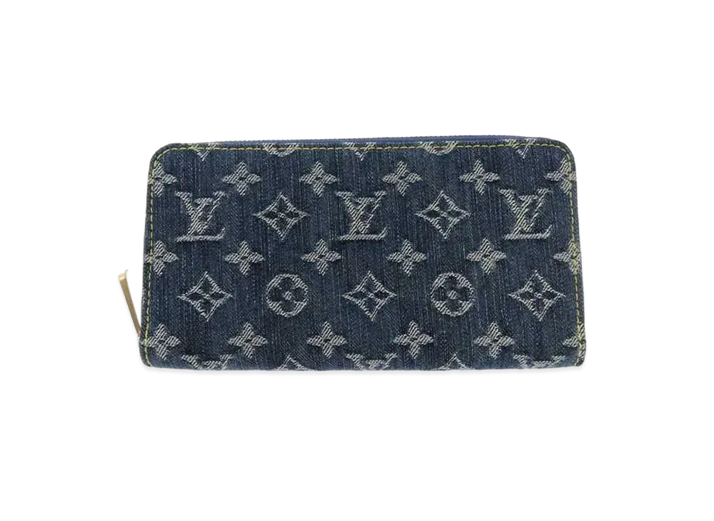 Louis Vuitton Zippy Wallet Monogram Denim