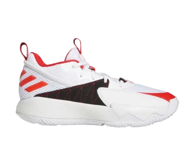 adidas Dame EXTPLY 2.0 "Footwear White/Vivid Red/Dash Gray"