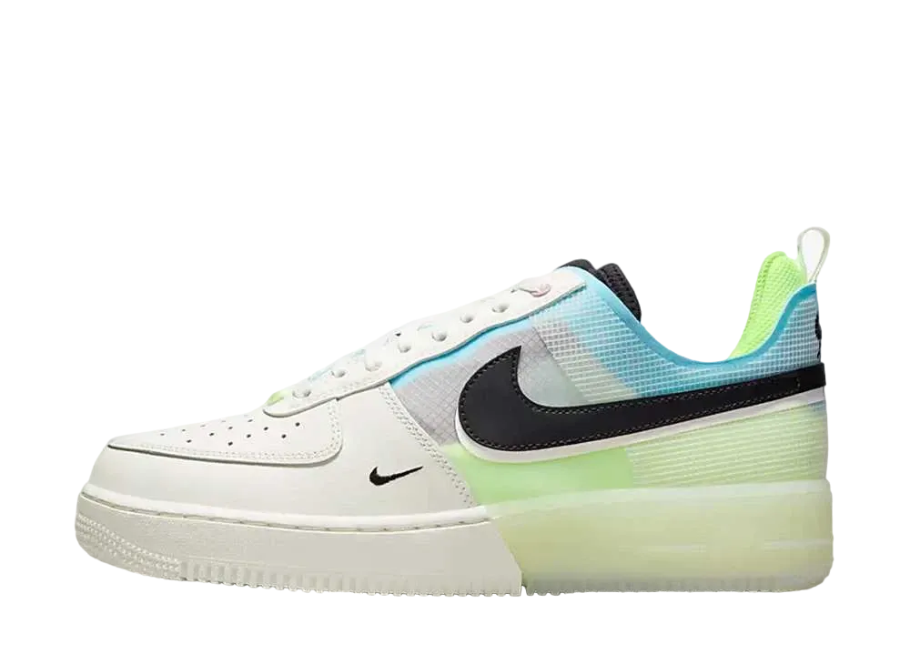 Nike Air Force 1 React Low "Sail/Barely Bolt/Ghost Green/Black"