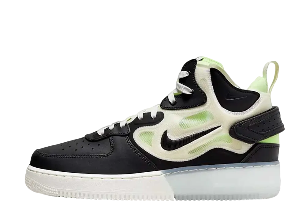 Nike Air Force 1 Mid React "Sail/Ghost Green/Glacier Blue/Black"