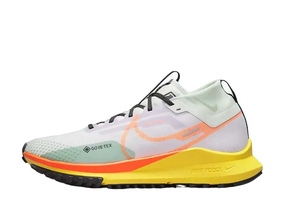 Nike React Pegasus Trail 4 Gore-Tex "Barely Grape/Barely Green/Yellow Strike/Total Orange"