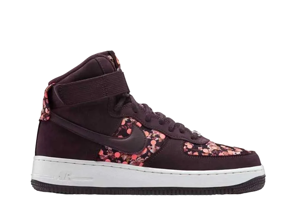 Nike Women's Air Force 1 High "Liberty Burgundy"