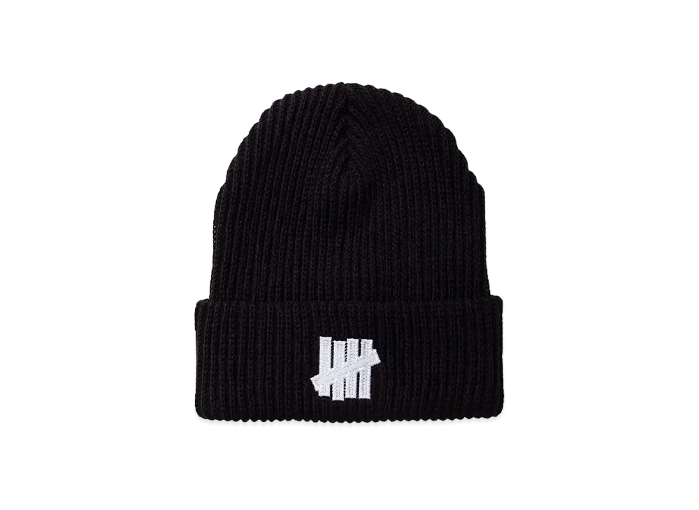 UNDEFEATED Icon Applique Beanie - 90229 "Black"