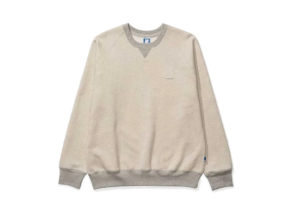 UNDEFEATED Icon Raglan Crewneck - 20083 "Light Gray"