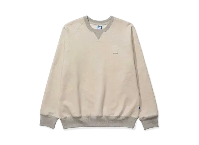 UNDEFEATED Icon Raglan Crewneck - 20083 "Light Gray"