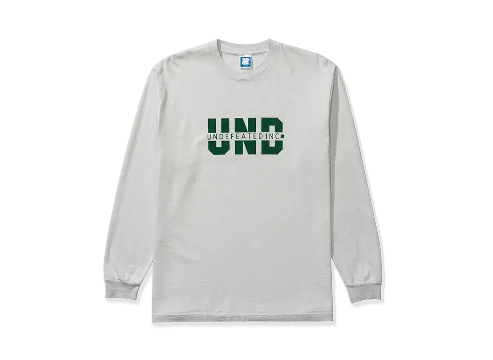 UNDEFEATED Incorporated L/S Tee - 80355 "Gray"
