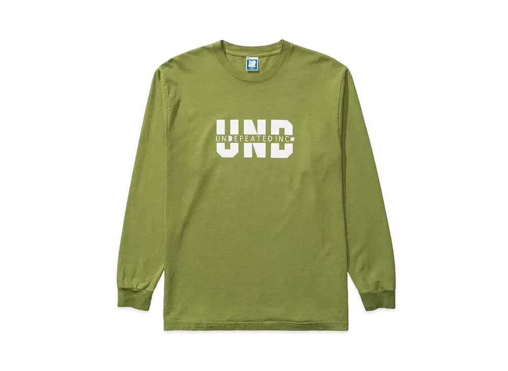 UNDEFEATED Incorporated L/S Tee - 80355 "Olive"