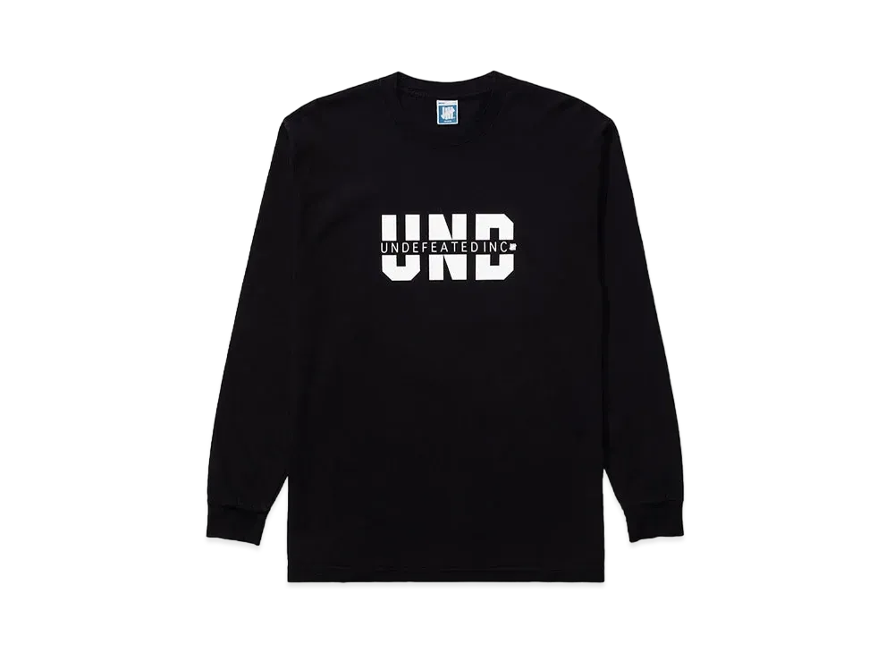UNDEFEATED Incorporated L/S Tee - 80355 "Black"